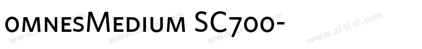 0mnesMedium SC700字体转换 0mnesMedium SC700字体转换
